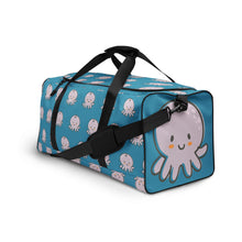 Load image into Gallery viewer, Teal Tako Duffle bag