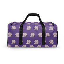 Load image into Gallery viewer, Purple Tako Duffle bag
