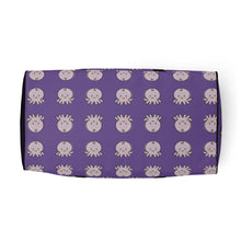 Load image into Gallery viewer, Purple Tako Duffle bag
