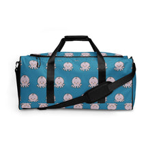 Load image into Gallery viewer, Teal Tako Duffle bag
