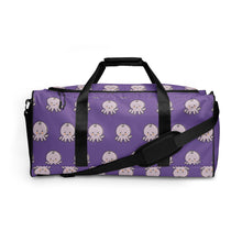 Load image into Gallery viewer, Purple Tako Duffle bag
