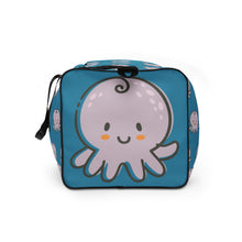 Load image into Gallery viewer, Teal Tako Duffle bag
