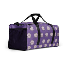 Load image into Gallery viewer, Purple Tako Duffle bag
