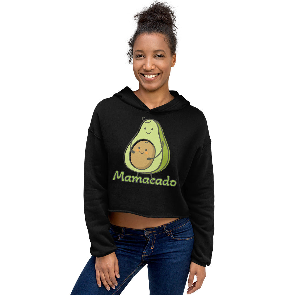 Mamacado Crop Hoodie